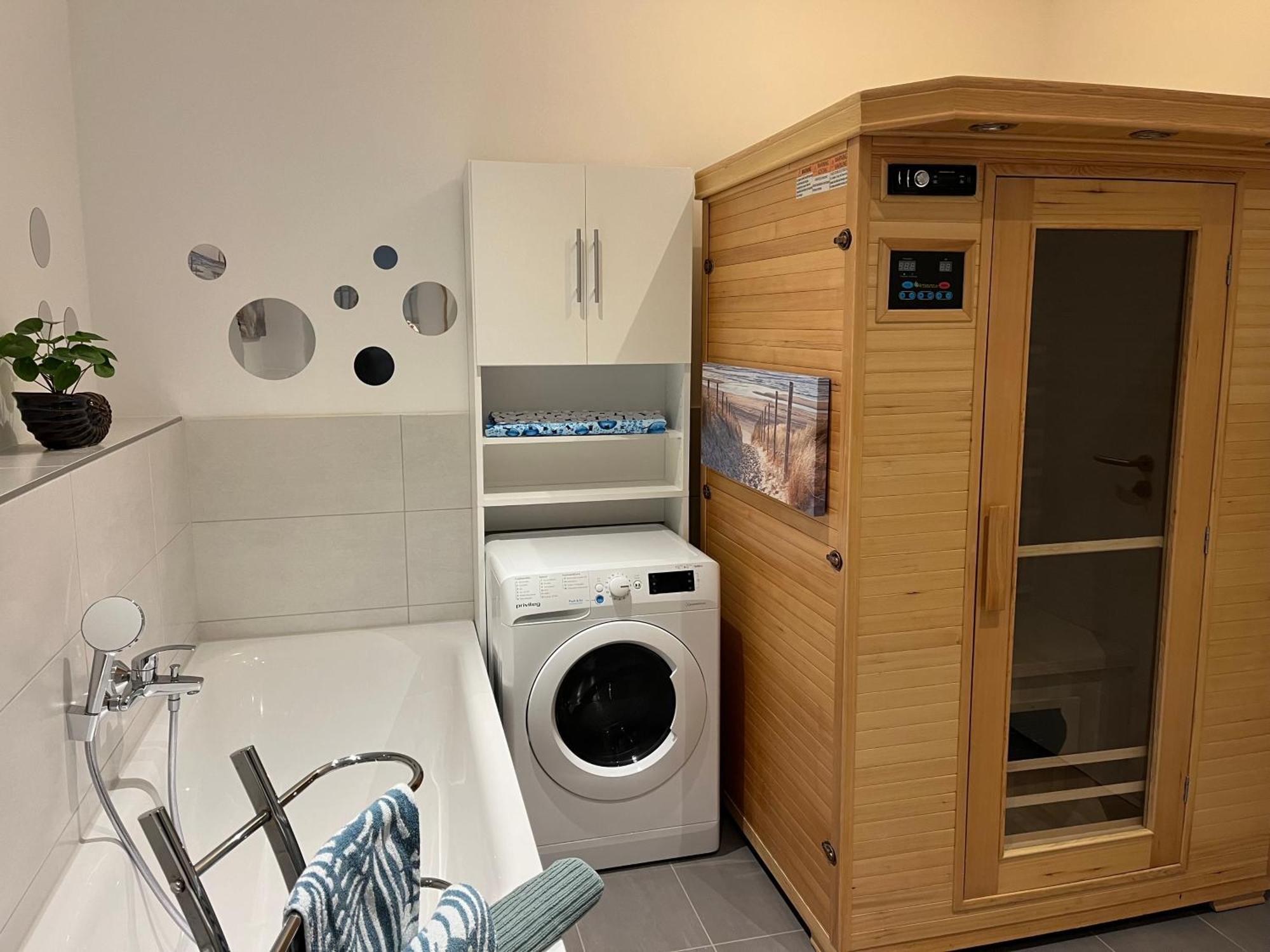רוסטוק Ferienwohnung Ostseegras Markgrafenheide, 350M Bis Zur Ostsee, Unweit Von Warnemuende מראה חיצוני תמונה